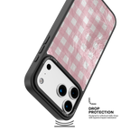 Bubblegum Check iPhone Case