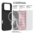 Bubblegum Check iPhone Case