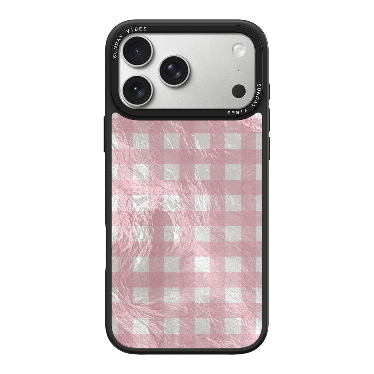 Bubblegum Check iPhone Case
