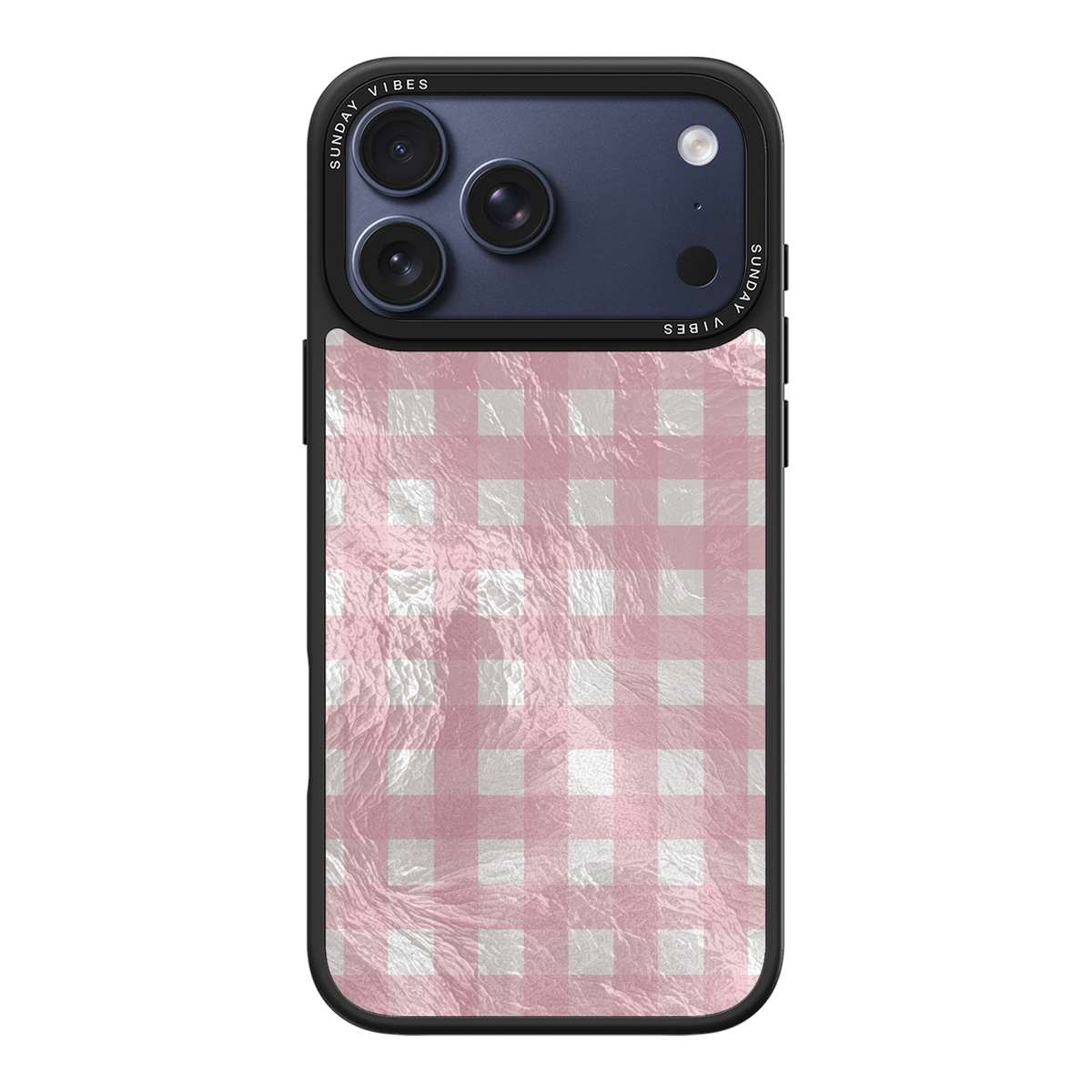 Bubblegum Check iPhone Case