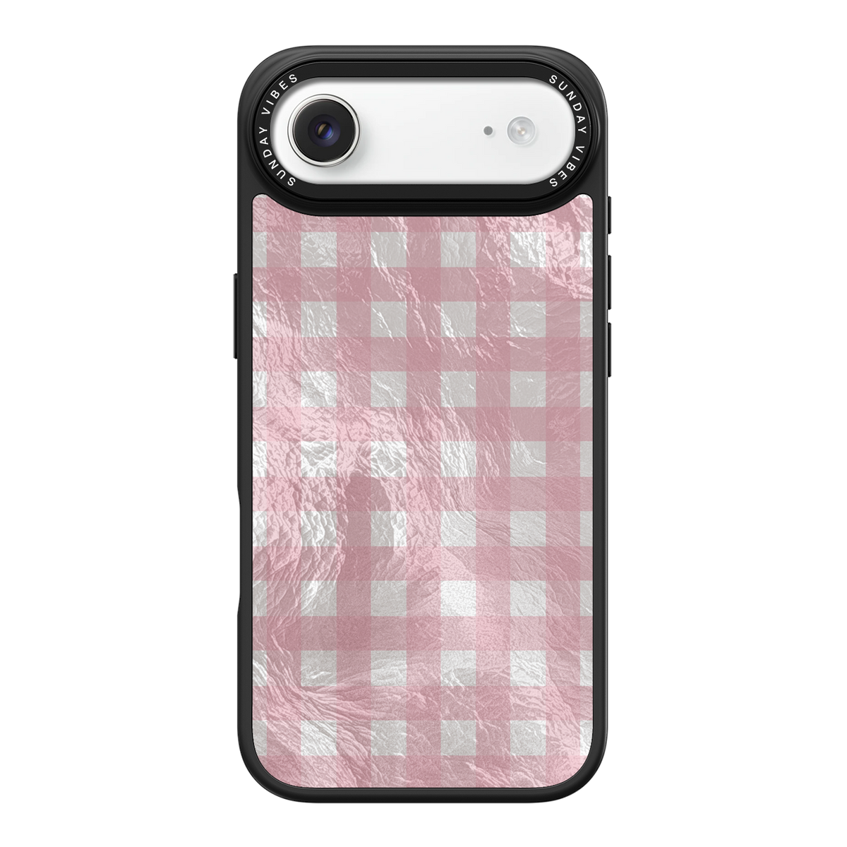 Bubblegum Check iPhone Case