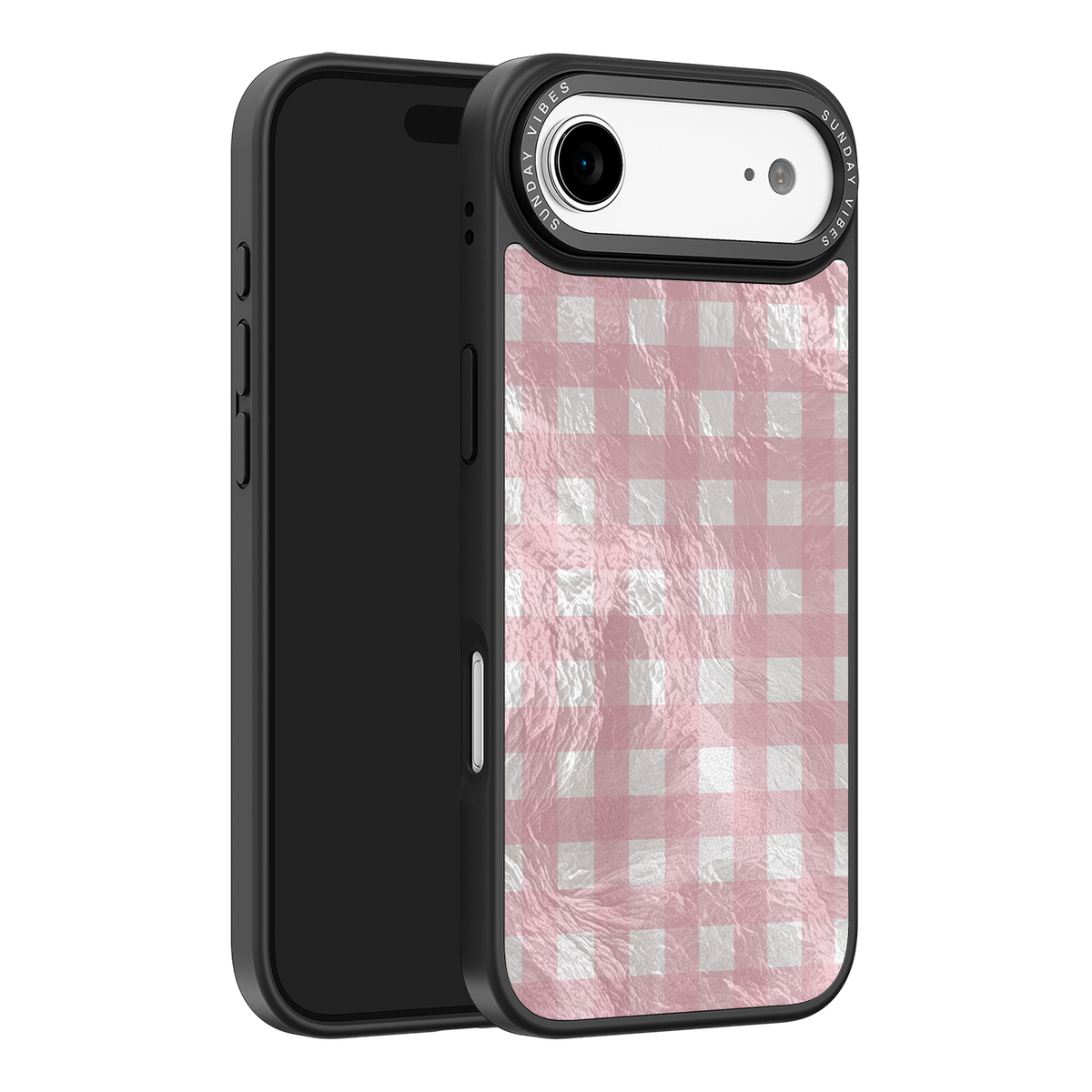 Bubblegum Check iPhone Case