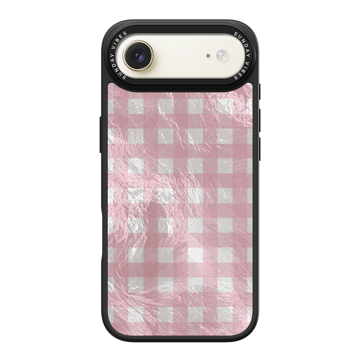 Bubblegum Check iPhone Case
