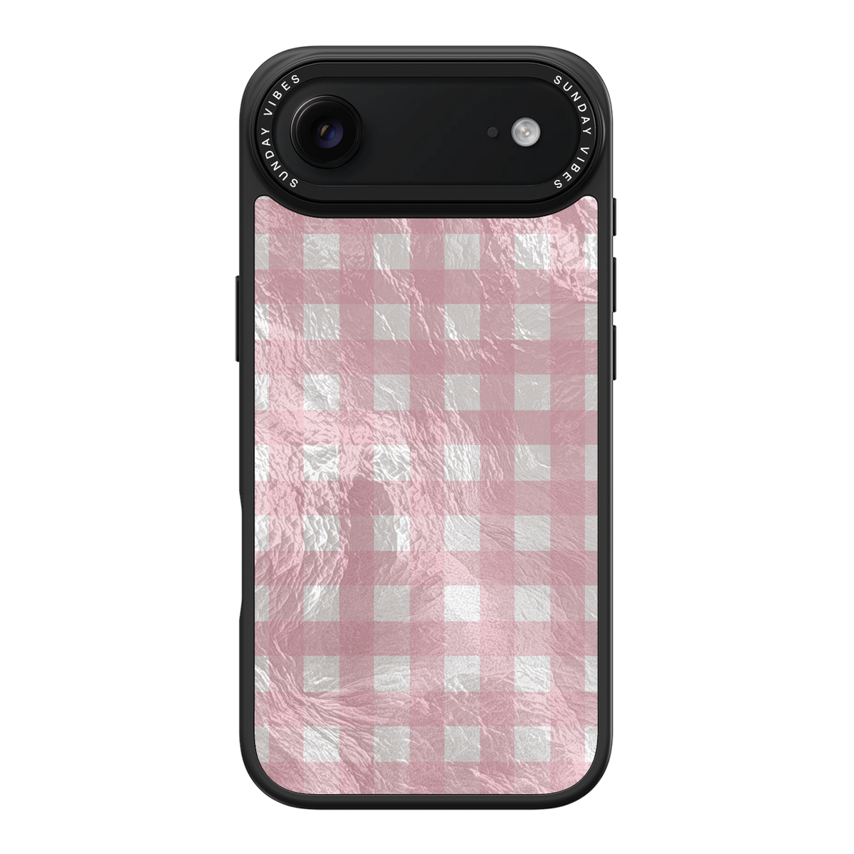 Bubblegum Check iPhone Case