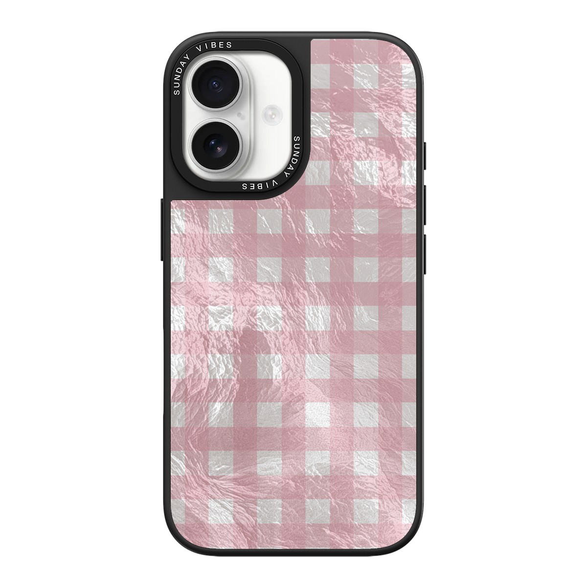 Bubblegum Check iPhone Case