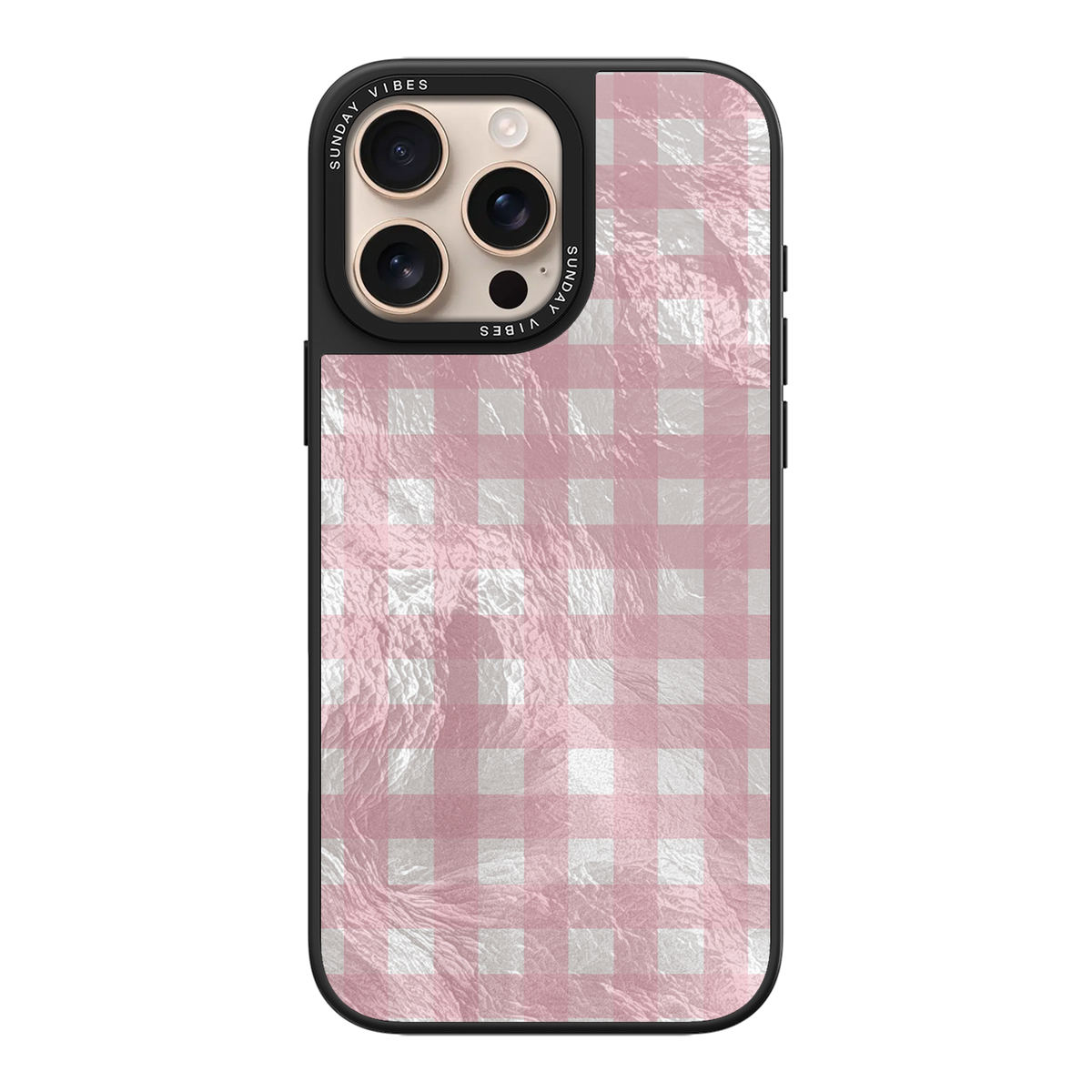Bubblegum Check iPhone Case
