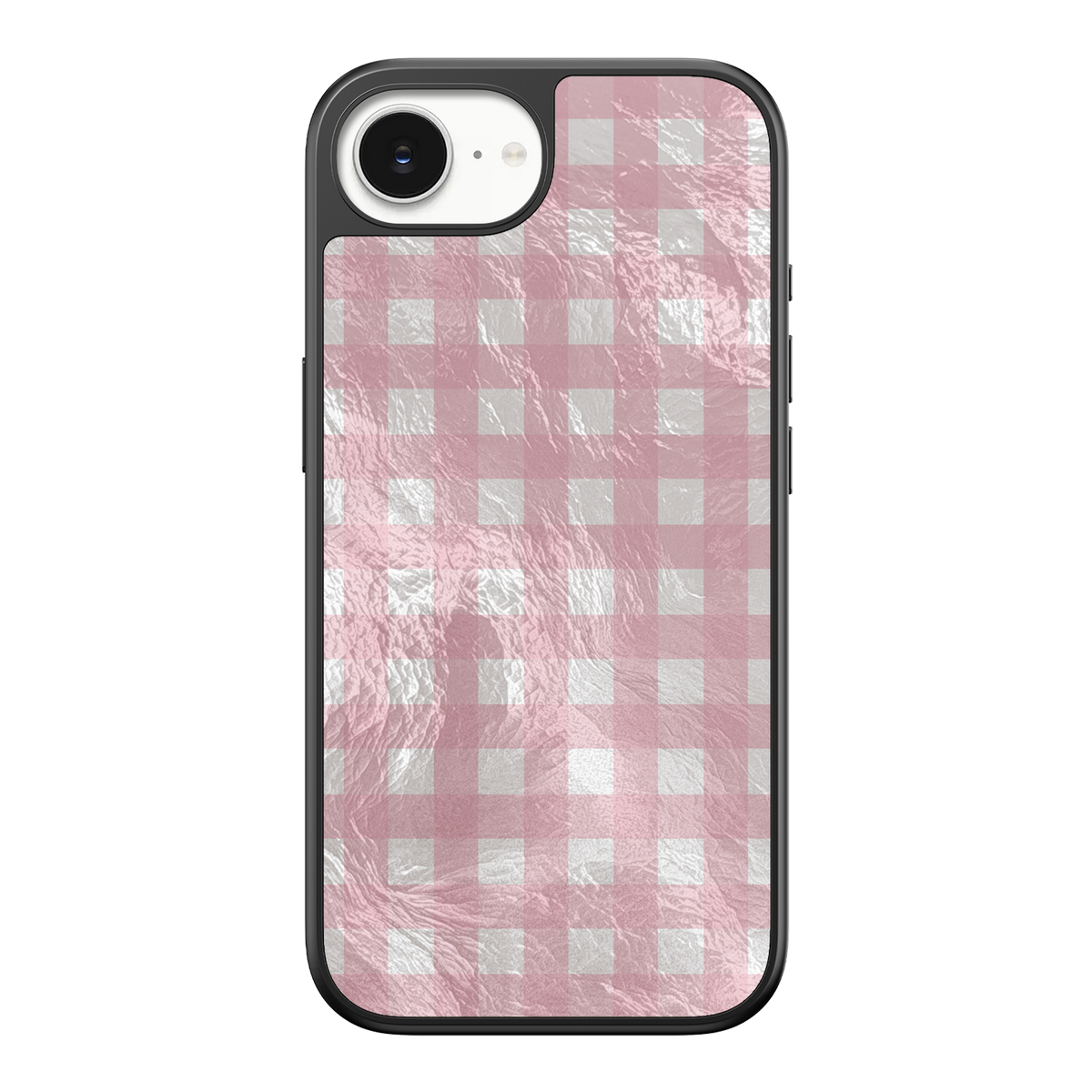 Bubblegum Check iPhone Case