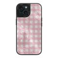Bubblegum Check iPhone Case