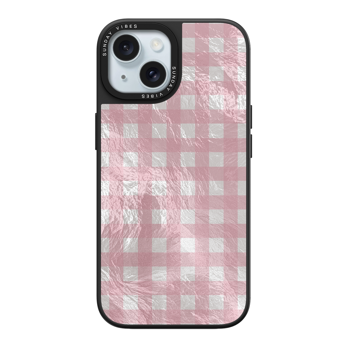 Bubblegum Check iPhone Case