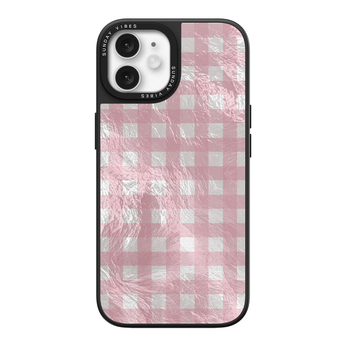 Bubblegum Check iPhone Case