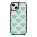 Heart Grid iPhone Case
