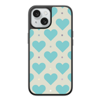 Heart Grid iPhone Case