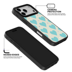 Heart Grid iPhone Case