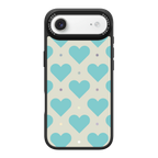 Heart Grid iPhone Case