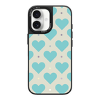 Heart Grid iPhone Case