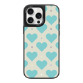Heart Grid iPhone Case