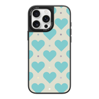 Heart Grid iPhone Case