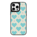 Heart Grid iPhone Case
