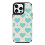 Heart Grid iPhone Case