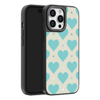Heart Grid iPhone Case