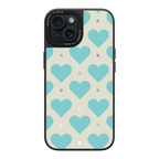 Heart Grid iPhone Case