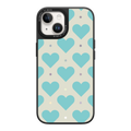 Heart Grid iPhone Case