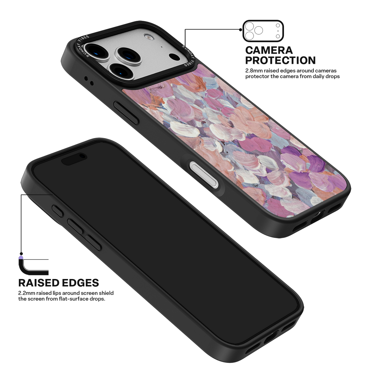 Painterly Petals iPhone Case
