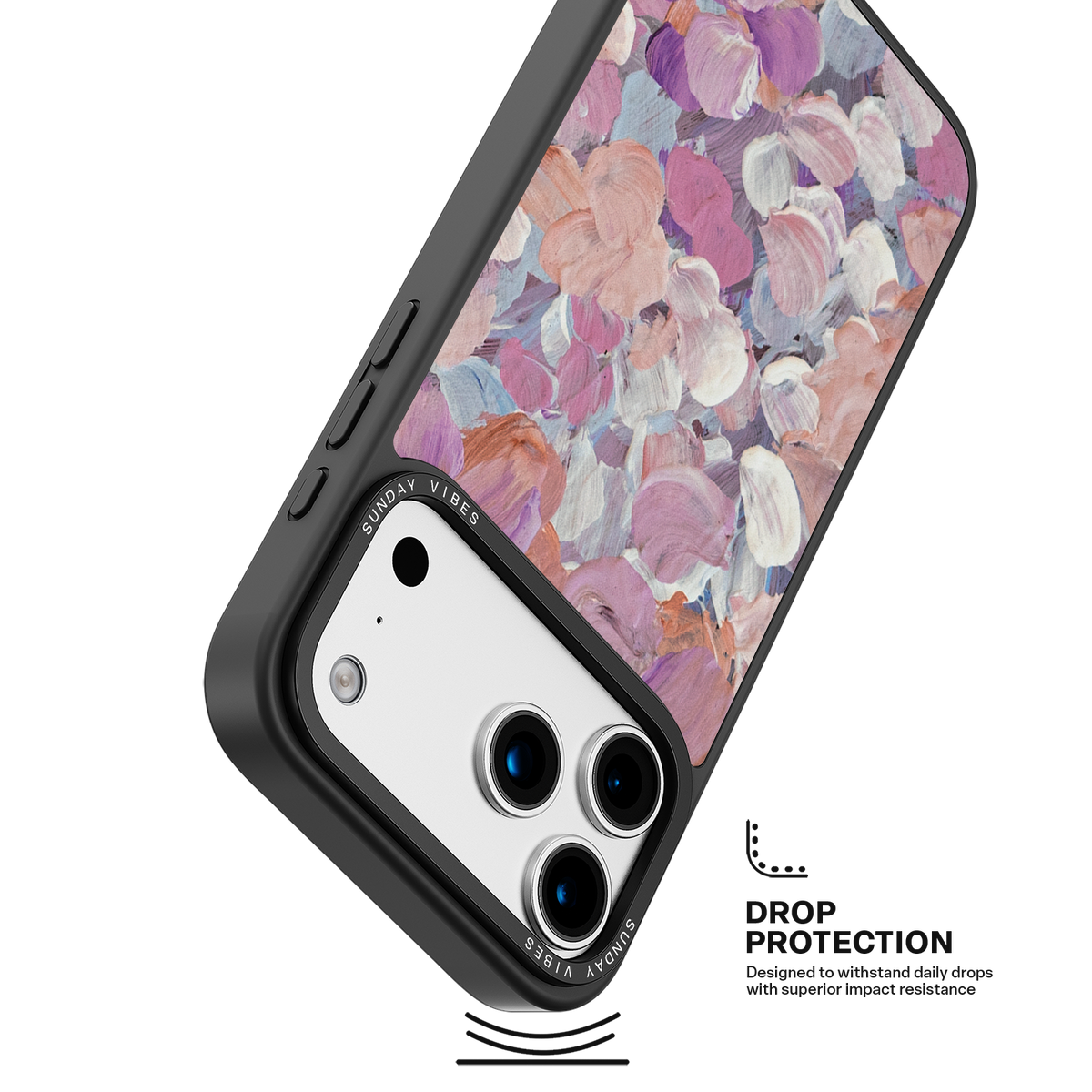 Painterly Petals iPhone Case