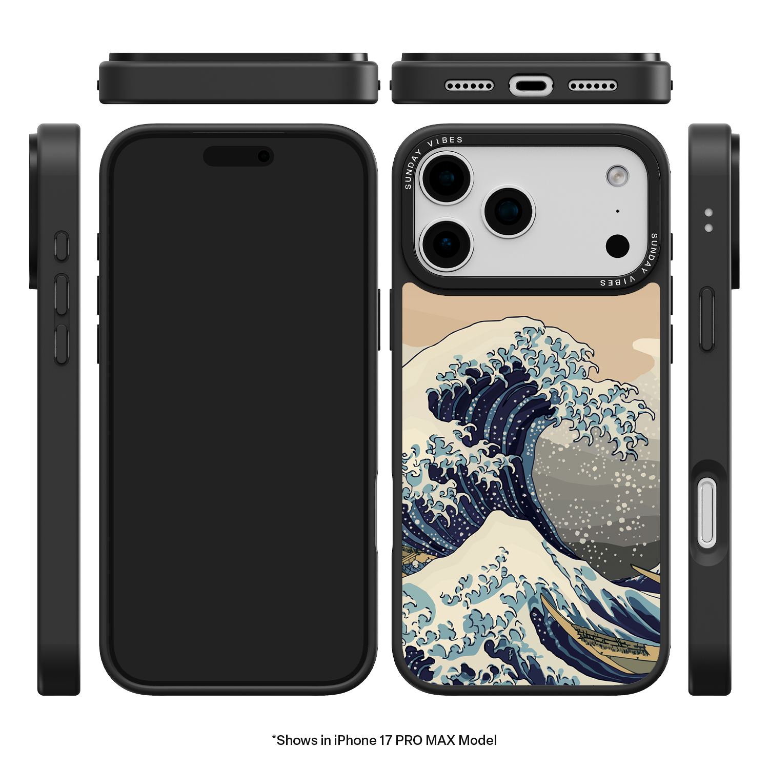 The Great Wave off Kanagawa iPhone Case
