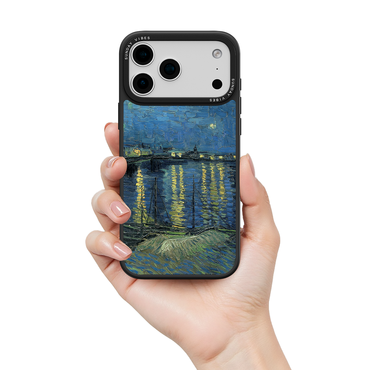 Starry Night Over the Rhône iPhone Case