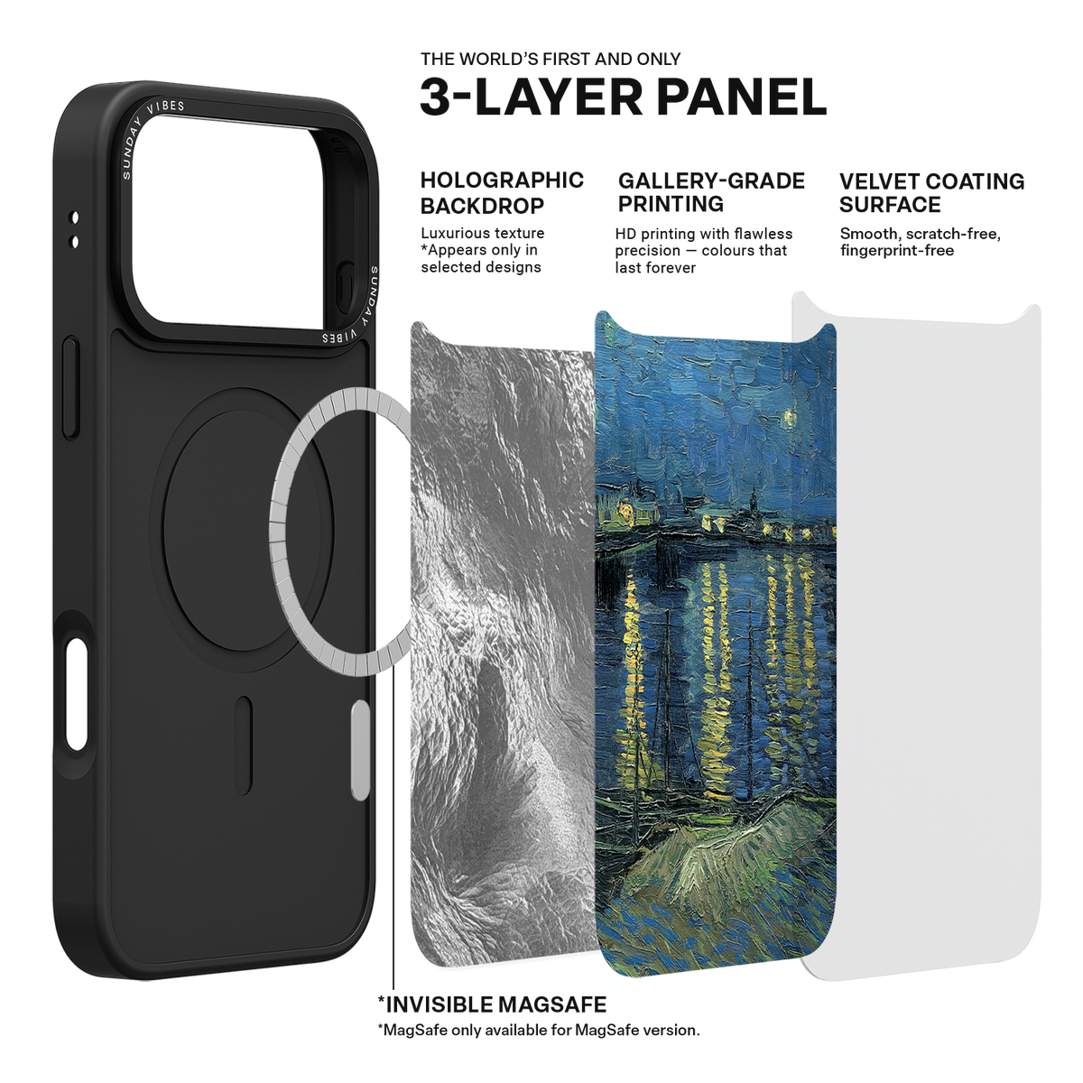 Starry Night Over the Rhône iPhone Case