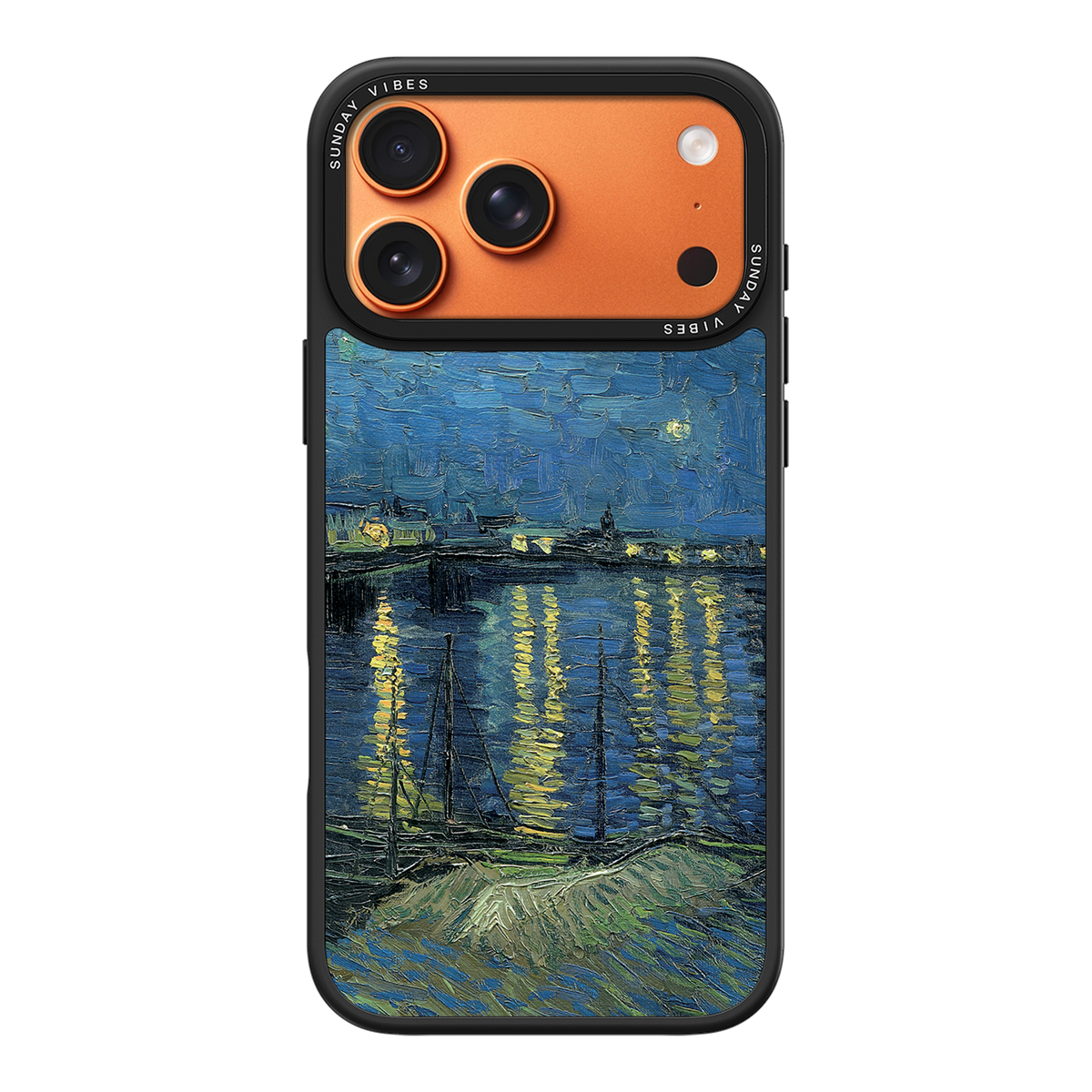 Starry Night Over the Rhône iPhone Case