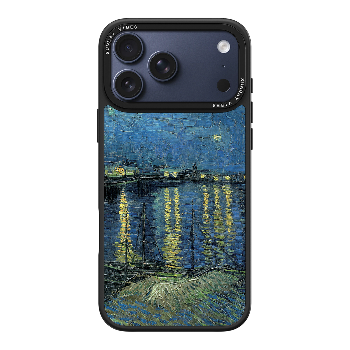 Starry Night Over the Rhône iPhone Case
