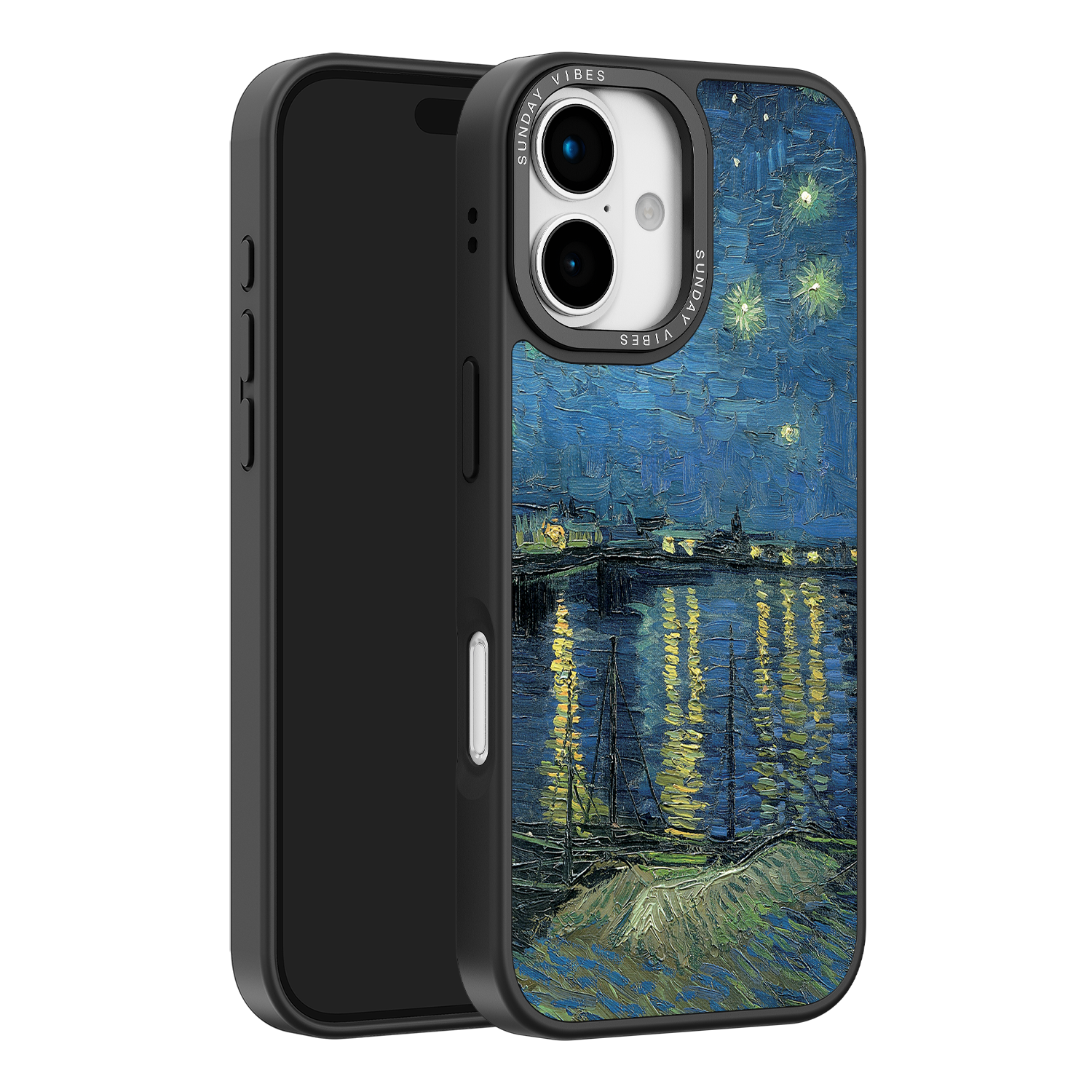 Starry Night Over the Rhône iPhone Case