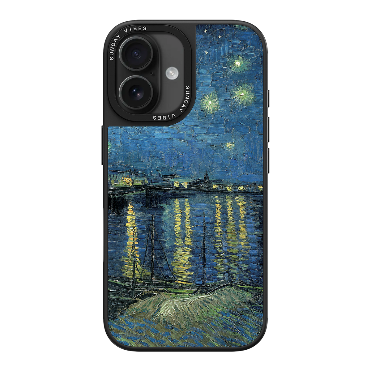 Starry Night Over the Rhône iPhone Case