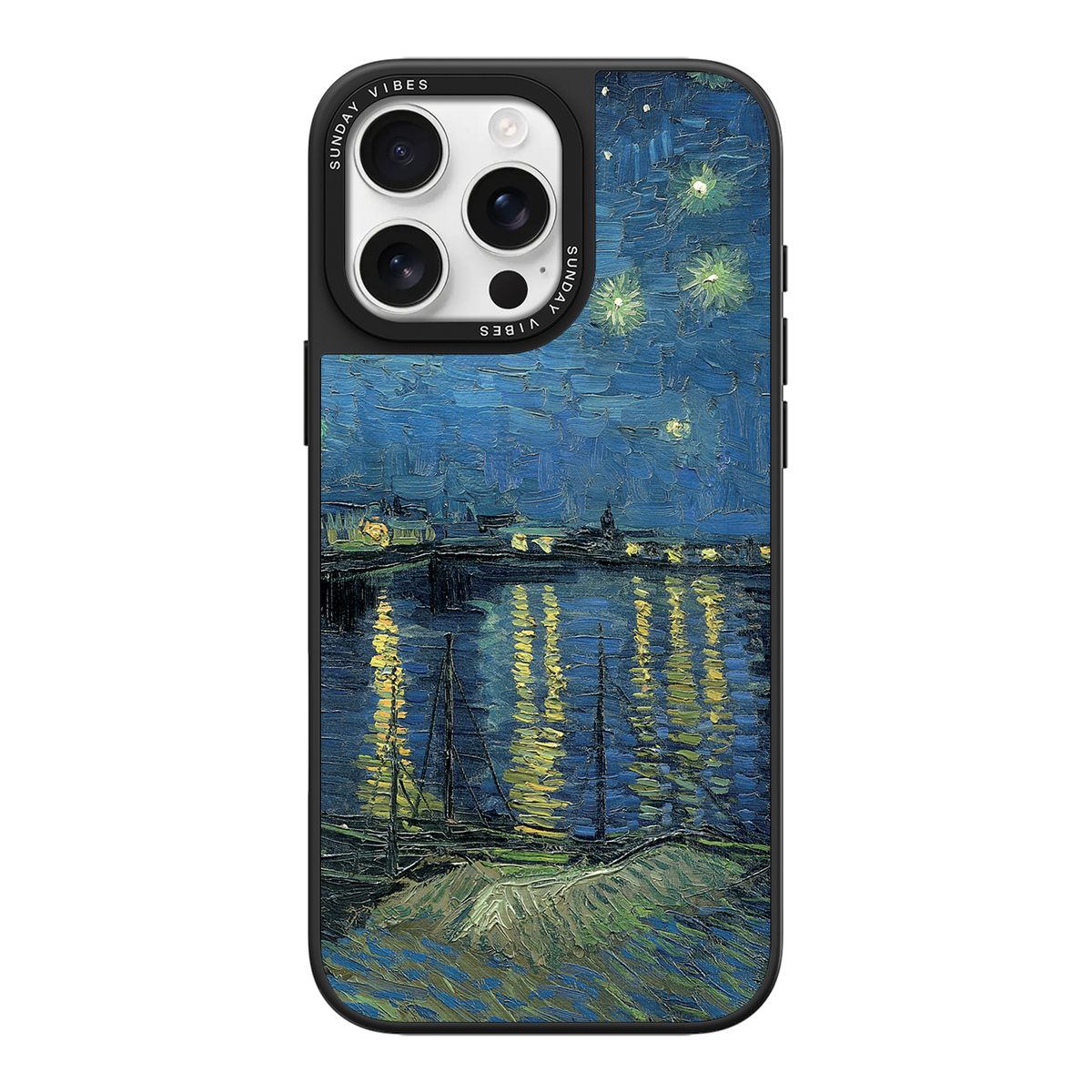 Starry Night Over the Rhône iPhone Case