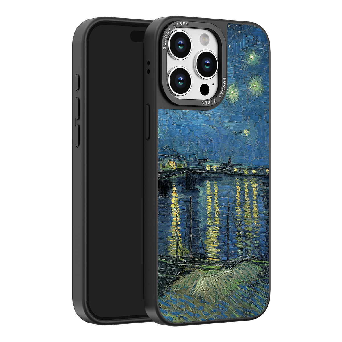 Starry Night Over the Rhône iPhone Case