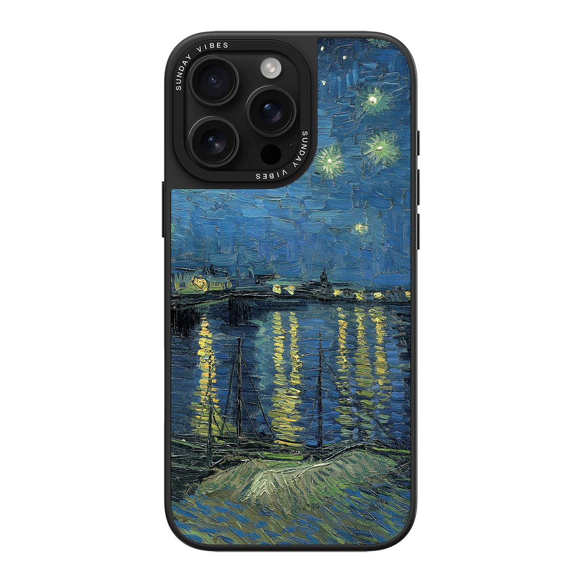Starry Night Over the Rhône iPhone Case