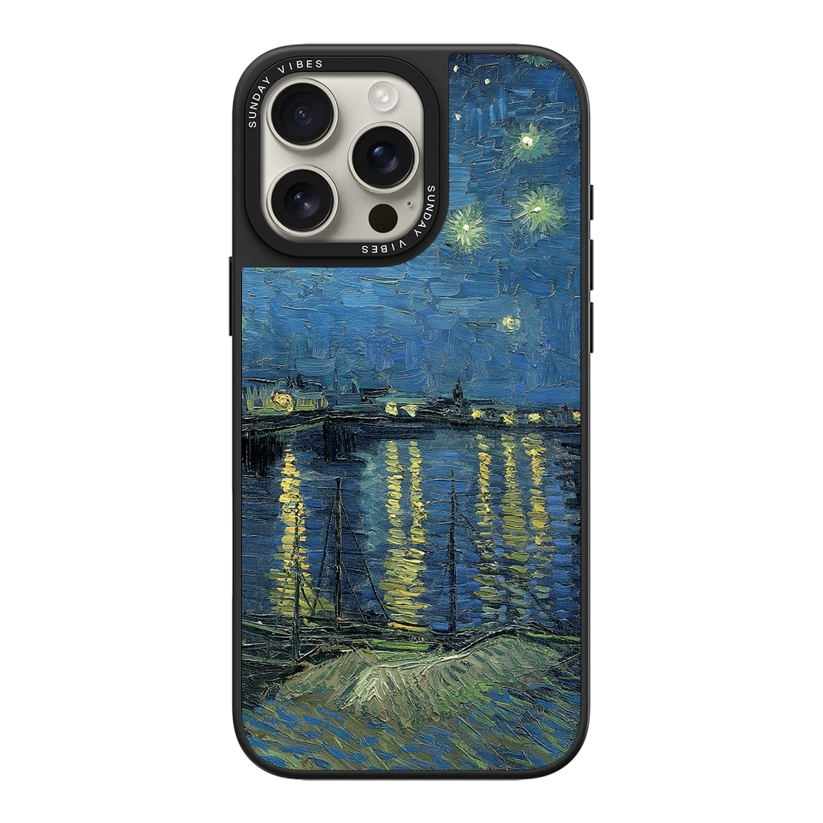 Starry Night Over the Rhône iPhone Case