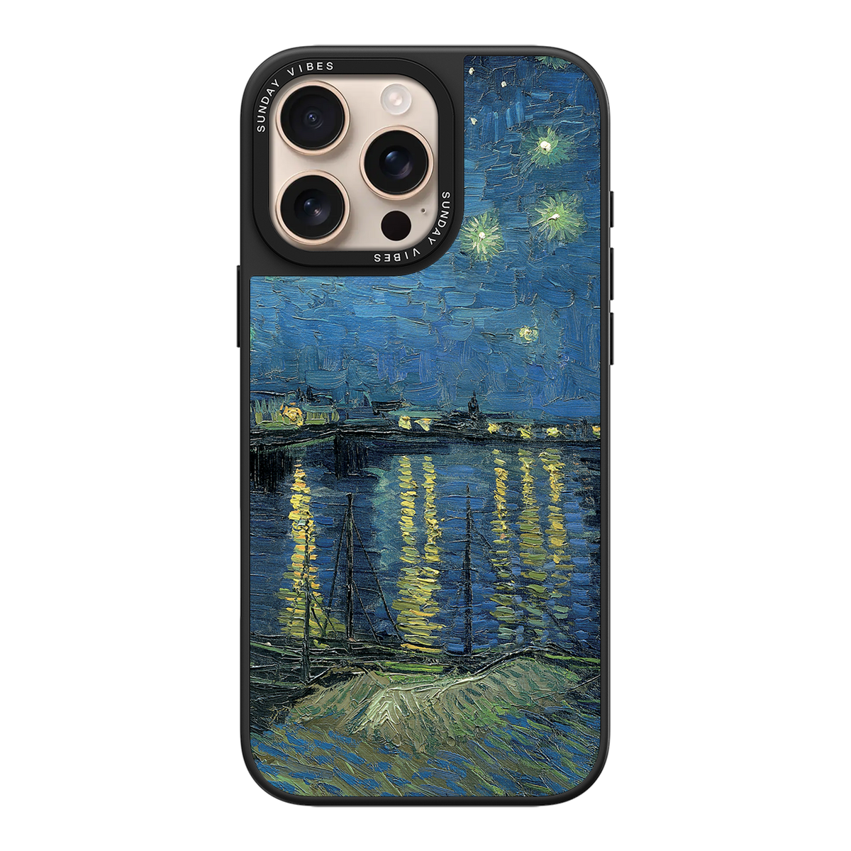 Starry Night Over the Rhône iPhone Case
