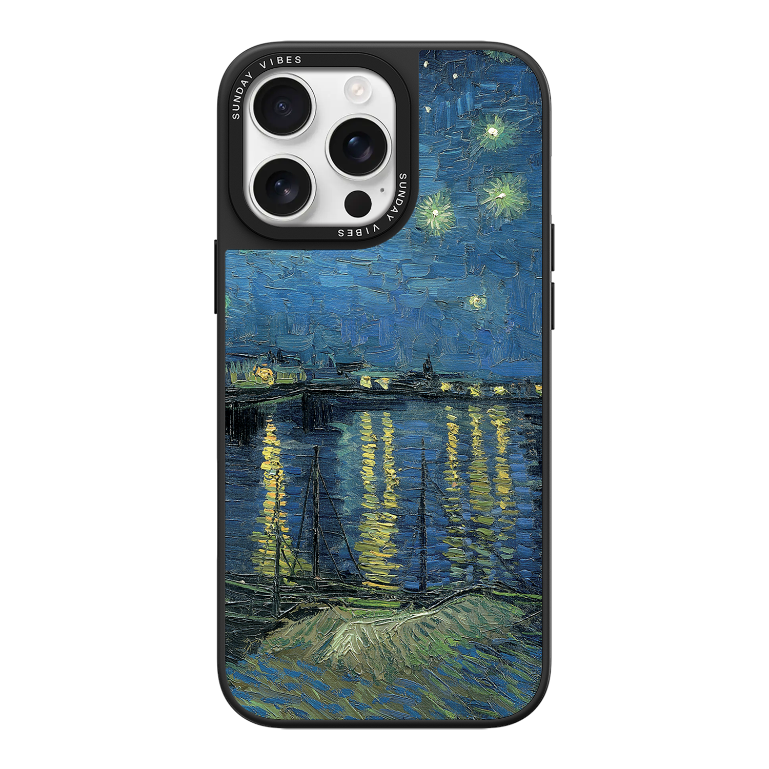 Starry Night Over the Rhône iPhone Case