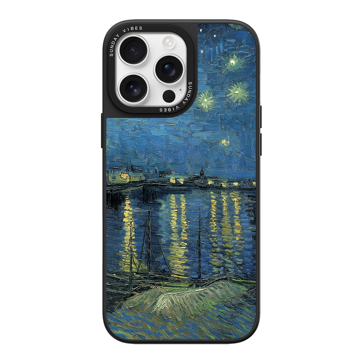 Starry Night Over the Rhône iPhone Case