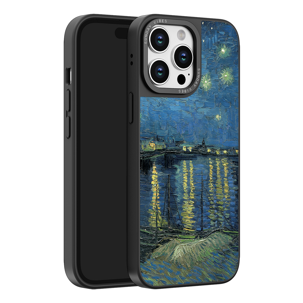 Starry Night Over the Rhône iPhone Case