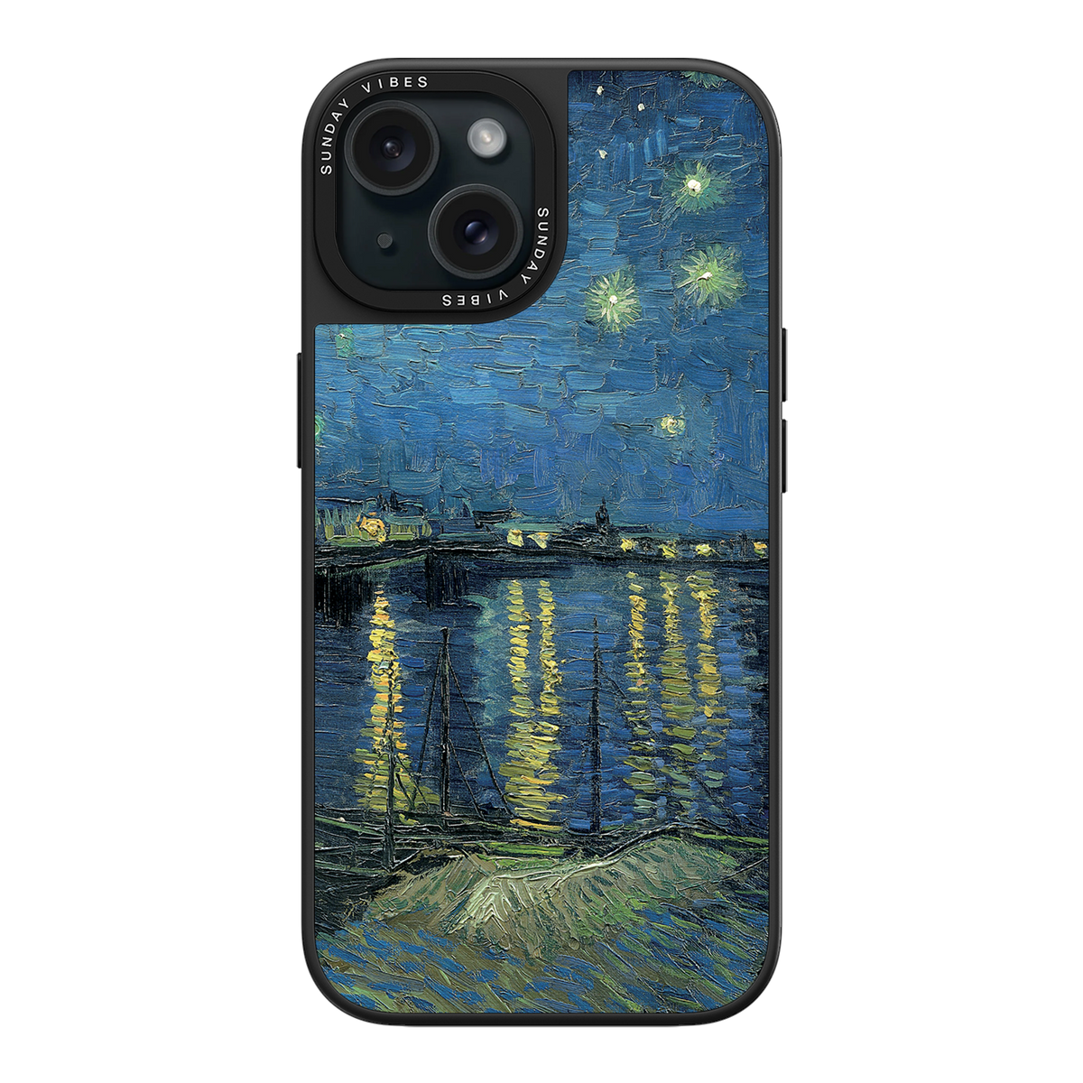 Starry Night Over the Rhône iPhone Case
