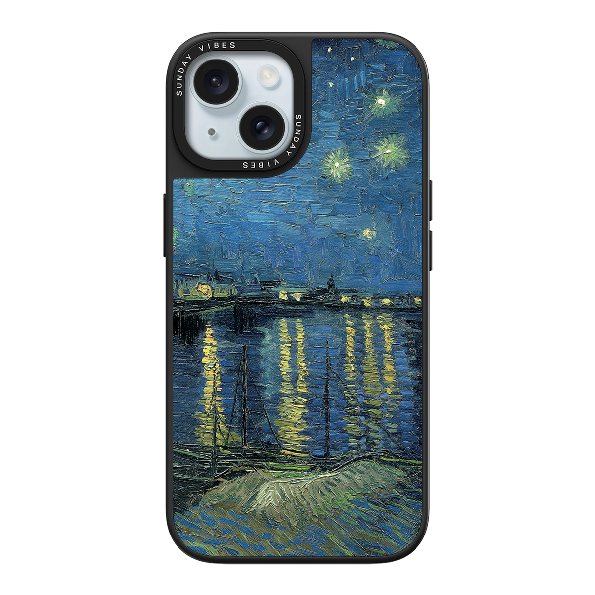 Starry Night Over the Rhône iPhone Case