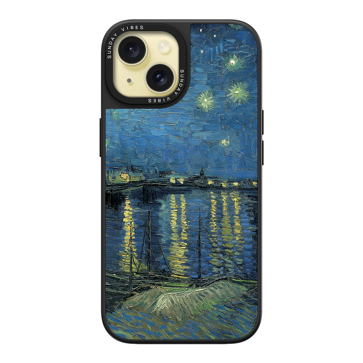 Starry Night Over the Rhône iPhone Case