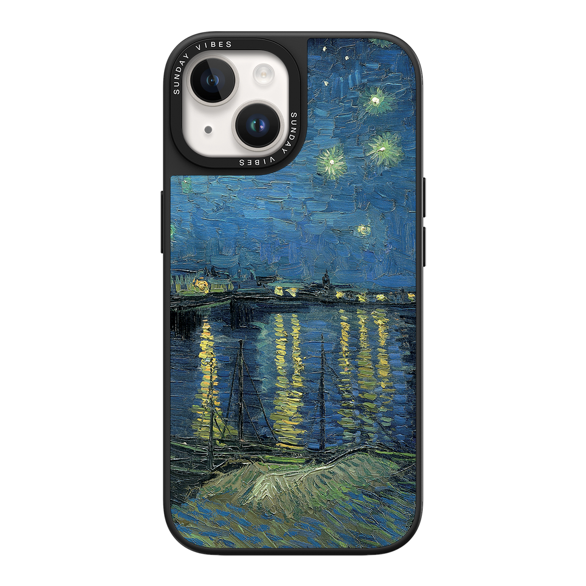 Starry Night Over the Rhône iPhone Case
