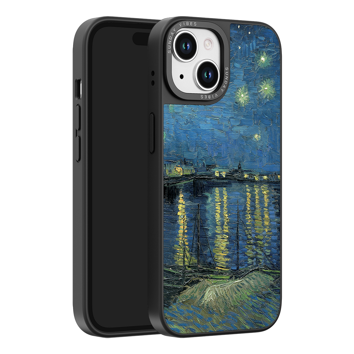 Starry Night Over the Rhône iPhone Case