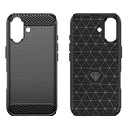 Carbon designed soft silicone protective iPhone case
