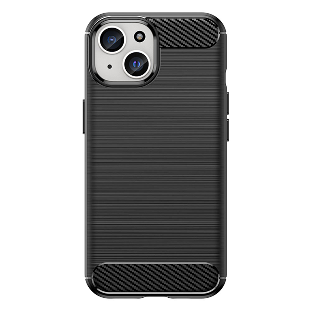 Carbon designed soft silicone protective iPhone case